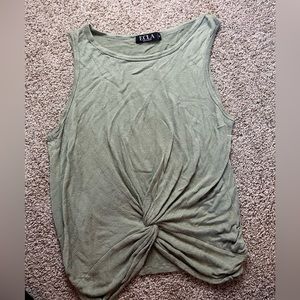 Small tank top , green